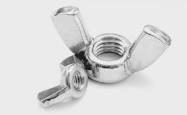 Гайка барашек оцинк  М3  DIN 315  (300 шт/уп)  ОМАХ -  магазин «ТАТМЕТИЗ»