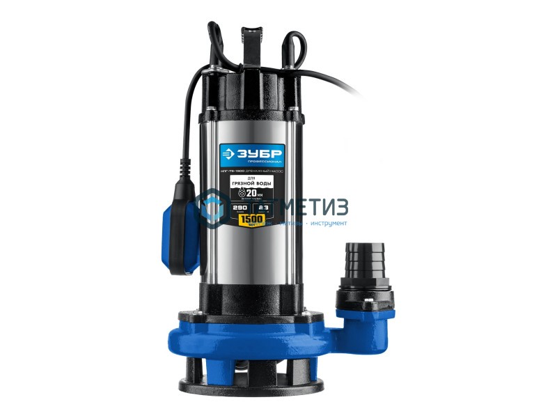 Насос дренажный для грязной воды, 400 Вт ЗУБР Насос дренажный для грязной воды, 400 Вт ЗУБР
