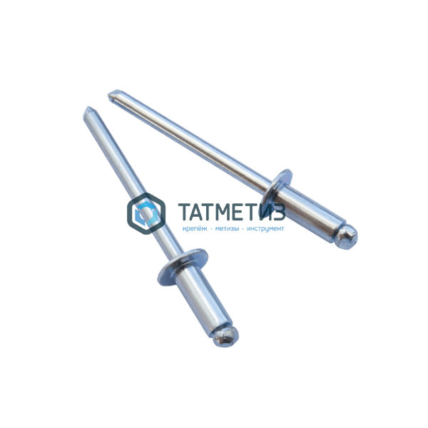 Заклепки ZKST  ст/ст 6,4x12  (250 шт/уп)  KL -  магазин «ТАТМЕТИЗ»