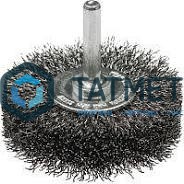 Щетка для дрели дисковая 100 мм, гофрированная № 475 ПрофОснастка Эксперт -  магазин крепежа «ТАТМЕТИЗ»