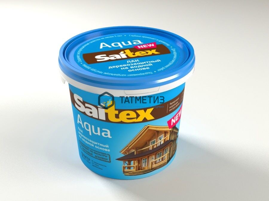 Деревозащитное средство Saitex AQUA  ВЕНГЕ  1 л./9 -  магазин крепежа «ТАТМЕТИЗ»