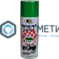 Краска аэроз. BOSNY 520 мл. №037 ЗЕЛЕНАЯ ТРАВА | «ТАТМЕТИЗ» Краска аэроз. BOSNY 520 мл. №037 ЗЕЛЕНАЯ ТРАВА - магазин крепежа «ТАТМЕТИЗ»