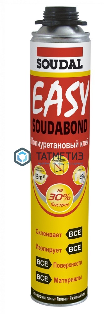 Клей полиуретановый Soudabond EASY GUN / 12 Клей полиуретановый Soudabond EASY GUN / 12