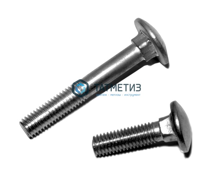Болт мебельный DIN 603  6* 90  (уп 15 кг/ 785 шт)* R -  магазин крепежа «ТАТМЕТИЗ»