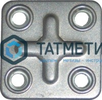 Пластина крепежная ПК 37 х 37 х 1,2 мм, цинк | «ТАТМЕТИЗ» Пластина крепежная ПК 37 х 37 х 1,2 мм, цинк - магазин крепежа «ТАТМЕТИЗ»