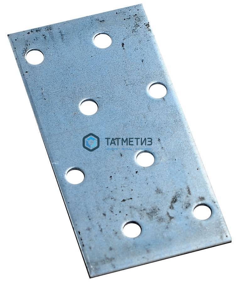 Пластина крепежная KP   80x40 х 2,0 мм -  магазин «ТАТМЕТИЗ»