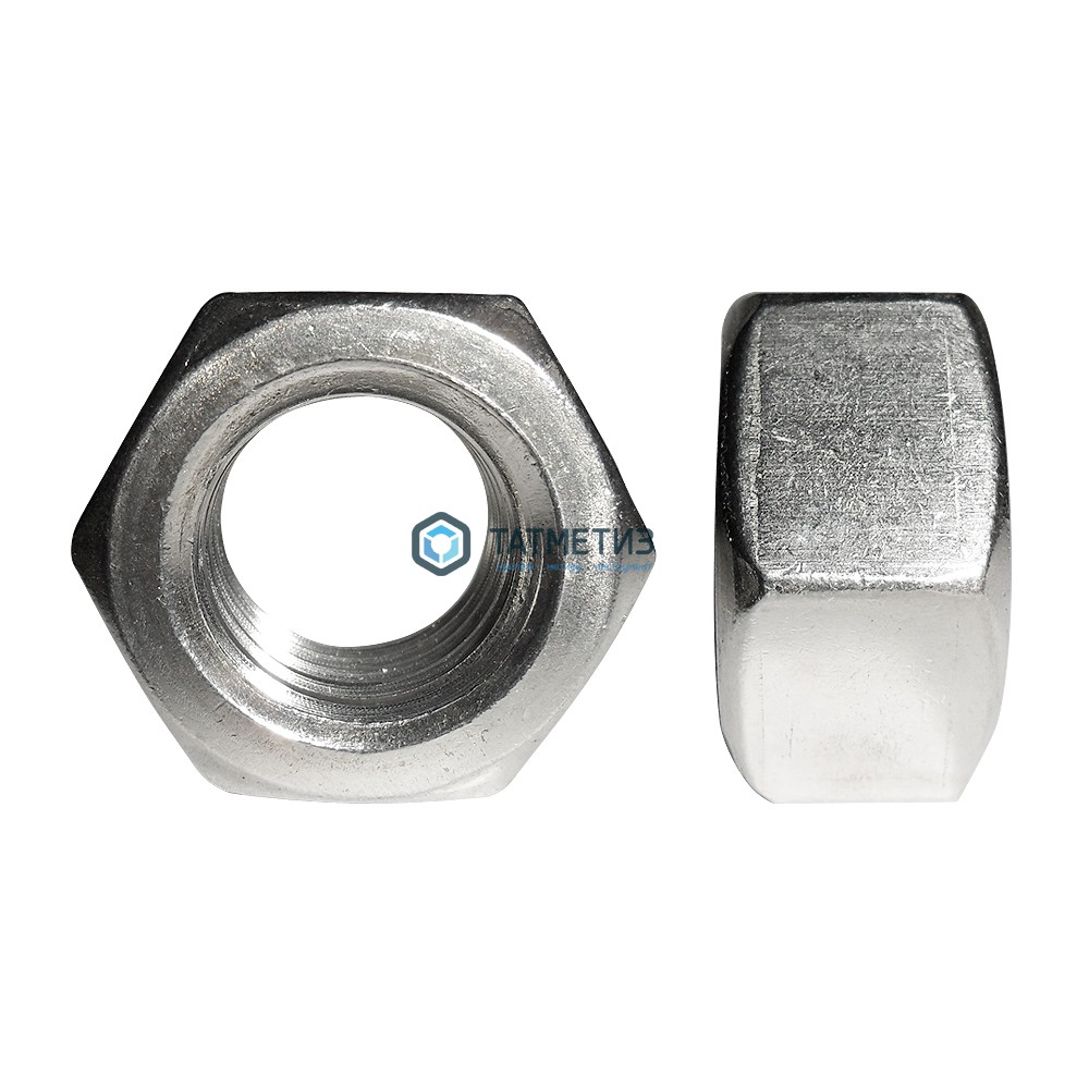 Гайка DIN 934, оцинк М14  КП 8  (уп 25 кг / 1050 шт)* ИСО 4032 ОСПАЗ -  магазин крепежа «ТАТМЕТИЗ»