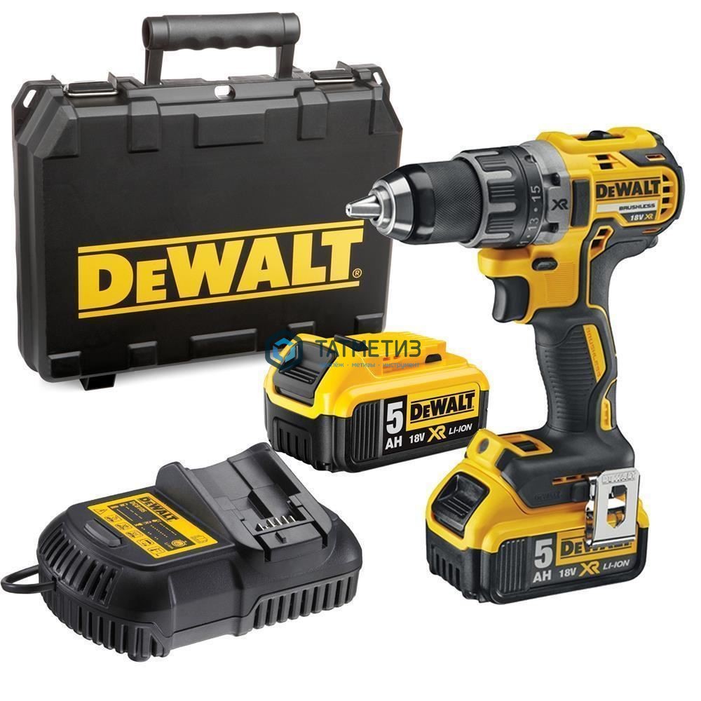 Дрель-шуруповерт аккумуляторная бесщеточная Dewalt DCD791P2 Дрель-шуруповерт аккумуляторная бесщеточная Dewalt DCD791P2