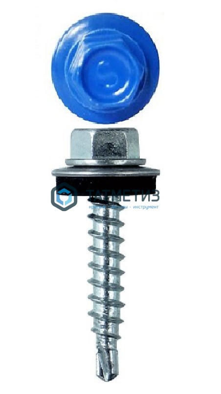 Саморез окраш.кров. 4,8х29 /5005/ (250 шт/уп) КК -  магазин «ТАТМЕТИЗ»