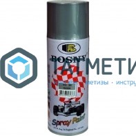 Краска аэроз. BOSNY 520 мл. №036  СЕРЕБРЯНАЯ -  магазин крепежа «ТАТМЕТИЗ»