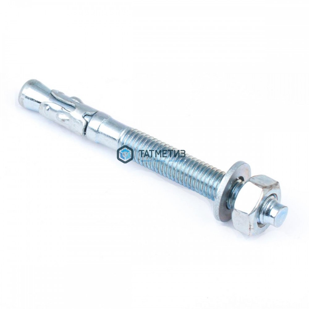 Анкер клиновой 20x200  ( 12 шт/уп) белый цинк -  магазин «ТАТМЕТИЗ»