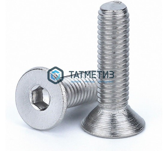 Винт DIN 7991/ISO 10642  М16 х 90 (10.9) ОЦ с потай головкой и внутр.шестигранником  П/Р -  магазин «ТАТМЕТИЗ»
