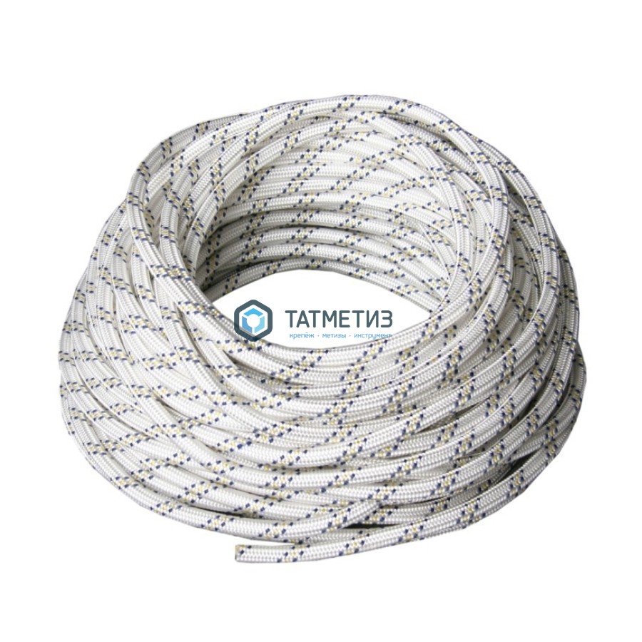 Канат плетеный полиамидный 6мм ( 300 м) р/н 650 кгс БЕЛ 16 пр с/с капрон Канат плетеный полиамидный 6мм ( 300 м) р/н 650 кгс БЕЛ 16 пр с/с капрон