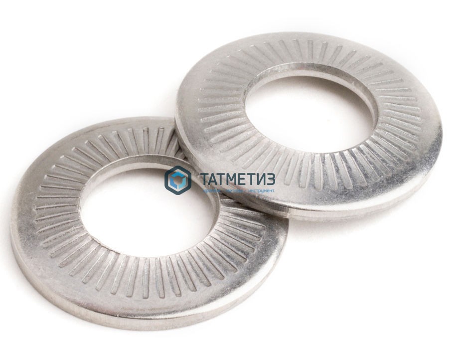 Шайба М 8 оц контактная стопорная с насечками NFE 25-511 -  магазин «ТАТМЕТИЗ»