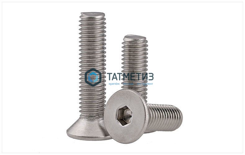 Винт DIN 7991/ISO 10642 М10 х 70 (10.9) ОЦ с потай головкой и внутр.шестигранником Винт DIN 7991/ISO 10642 М10 х 70 (10.9) ОЦ с потай головкой и внутр.шестигранником