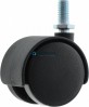 Колесо мебельное поворотное, черный нейлон, крепление с болтом TWT50 -  магазин крепежа «ТАТМЕТИЗ»