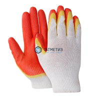 Перчатки трик. х/б с ДВОЙНЫМ латекс.покрытием -  магазин крепежа «ТАТМЕТИЗ»