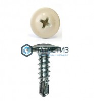 Саморез п/ш сверло 4,2x16  RAL 1015 -  магазин крепежа «ТАТМЕТИЗ»