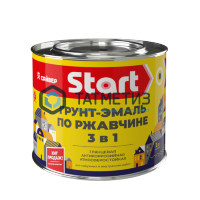 Грунт-эмаль по ржавчине ХВ 3 в 1 СТАРТ  ЖЕЛТАЯ  1,8 кг-./6 -  магазин крепежа «ТАТМЕТИЗ»