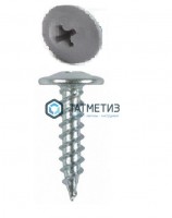 Саморез п/ш остр. 4,2x19 RAL 7024 (1000 шт/уп) | «ТАТМЕТИЗ» Саморез п/ш остр. 4,2x19 RAL 7024 (1000 шт/уп) - магазин крепежа «ТАТМЕТИЗ»