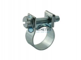 Хомут силовой, тип  МИНИ, цинк, 07-09 мм -  магазин крепежа «ТАТМЕТИЗ»