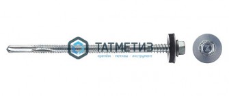 Саморез для сэндвич-панелей 6,3/5,5х140  (800 шт/уп) КТ -  магазин крепежа «ТАТМЕТИЗ»