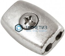 Зажим "Бочонок" 2  (100 шт/уп) -  магазин крепежа «ТАТМЕТИЗ»