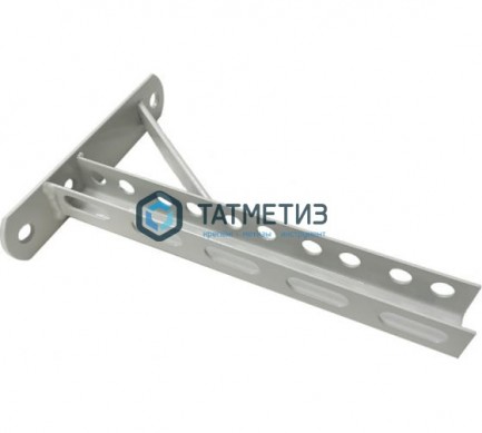 Консольный кронштейн с опорой L=250 мм окрашенный RAL 7035 (8) -  магазин крепежа «ТАТМЕТИЗ»