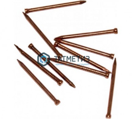 Гвозди NFL-CU омедн 1,2х25 (5 кг) -  магазин крепежа «ТАТМЕТИЗ»