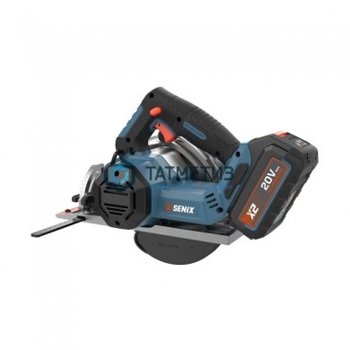 Пила дисковая 140 мм, 20В, бесщет, гл.пр. 51 мм 1 акк 4Ач, ЗУ, кейс SENIX X2 -  магазин крепежа «ТАТМЕТИЗ»