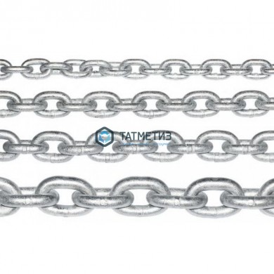 Цепь DIN 766 кор.зв. оц. 2 (100 м/бух) | «ТАТМЕТИЗ» Цепь DIN 766 кор.зв. оц. 2 (100 м/бух) - магазин крепежа «ТАТМЕТИЗ»