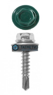 Саморез окраш.кров. 5,5х19 /6026/ DAXMER M (10х250) | «ТАТМЕТИЗ» Саморез окраш.кров. 5,5х19 /6026/ DAXMER M (10х250) - магазин крепежа «ТАТМЕТИЗ»