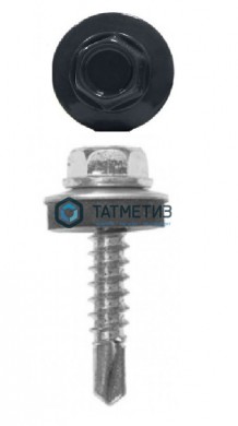 Саморез окраш.кров. 5,5х19 /7024/ DAXMER M (10х250) -  магазин крепежа «ТАТМЕТИЗ»