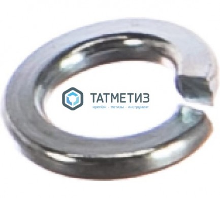 Шайба гроверная DIN 127, оц М27  (уп 25 кг/ 835 шт) ММЗ -  магазин крепежа «ТАТМЕТИЗ»