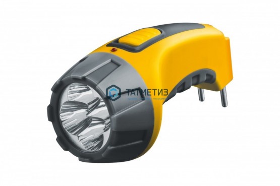 Фонарь светодиодный NPT-CP03-ACCU 4LED аккумуляторный с вилкой для зарядки пластик | «ТАТМЕТИЗ» Фонарь светодиодный NPT-CP03-ACCU 4LED аккумуляторный с вилкой для зарядки пластик - магазин крепежа «ТАТМЕТИЗ»