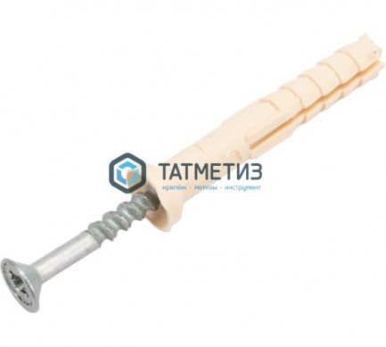 Дюбель-гвоздь 6х60 потай (1500 шт/уп) ТК нейлон | «ТАТМЕТИЗ» Дюбель-гвоздь 6х60 потай (1500 шт/уп) ТК нейлон - магазин крепежа «ТАТМЕТИЗ»