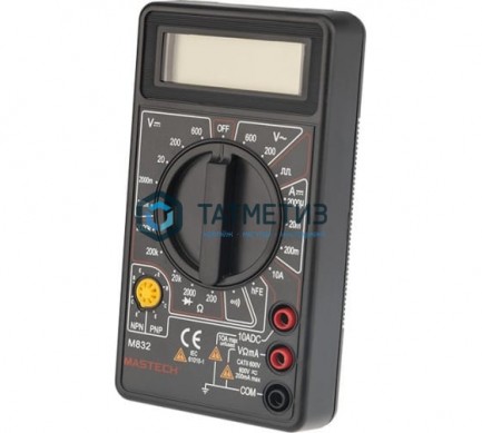 Мультиметр портативный M832 MASTECH | «ТАТМЕТИЗ» Мультиметр портативный M832 MASTECH - магазин крепежа «ТАТМЕТИЗ»