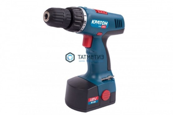 Дрель-шуруповерт аккумуляторная Кратон CDH-12-K | «ТАТМЕТИЗ» Дрель-шуруповерт аккумуляторная Кратон CDH-12-K - магазин крепежа «ТАТМЕТИЗ»