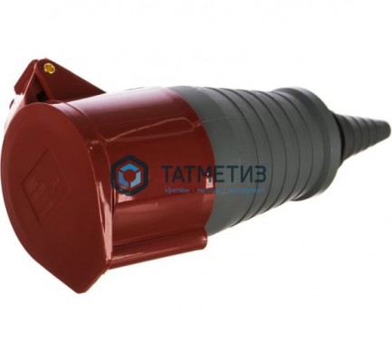 Розетка кабельная 380В, 32А 3Р+N+Е IP44 переносная | «ТАТМЕТИЗ» Розетка кабельная 380В, 32А 3Р+N+Е IP44 переносная - магазин крепежа «ТАТМЕТИЗ»