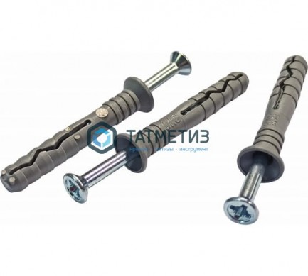 Дюбель-гвоздь 8х120 потай (300 шт/уп) DAXMER | «ТАТМЕТИЗ» Дюбель-гвоздь 8х120 потай (300 шт/уп) DAXMER - магазин крепежа «ТАТМЕТИЗ»