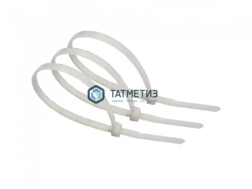 Хомут-стяжка нейлон  250 х 4,0  (100 шт/уп)  ТК -  магазин крепежа «ТАТМЕТИЗ»