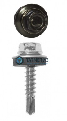 Саморез окраш.кров. 5,5х19 /9005/ DAXMER M (10х250) -  магазин крепежа «ТАТМЕТИЗ»