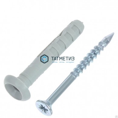 Дюбель-гвоздь  5х30 гриб (200 шт/уп) КТ -  магазин крепежа «ТАТМЕТИЗ»