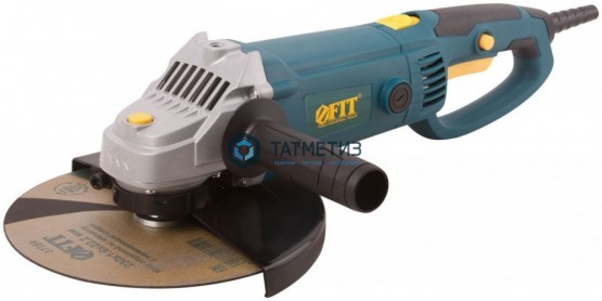 УШМ FIT 230 мм, 2200 Вт, 6000 об/мин | «ТАТМЕТИЗ» УШМ FIT 230 мм, 2200 Вт, 6000 об/мин - магазин крепежа «ТАТМЕТИЗ»