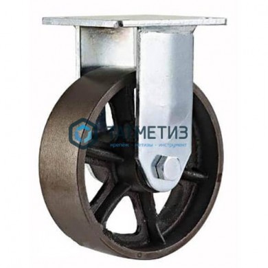 Колесо чугунное неповоротное FCds 125 RX -  магазин крепежа «ТАТМЕТИЗ»