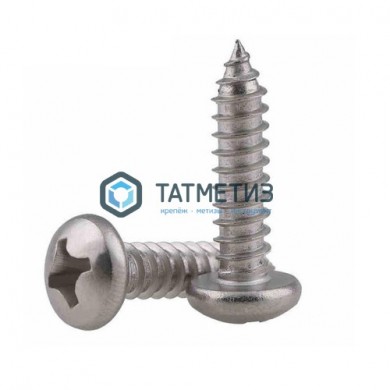 Саморез DIN7981 п/кр кр.шлиц 4,2 х 16 А2 нерж. | «ТАТМЕТИЗ» Саморез DIN7981 п/кр кр.шлиц 4,2 х 16 А2 нерж. - магазин крепежа «ТАТМЕТИЗ»