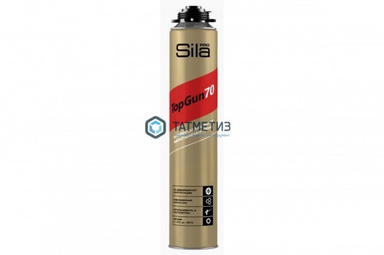 Пена монтажная проф Sila Pro TopGun 70 880 мл ЗИМНЯЯ /12 | «ТАТМЕТИЗ» Пена монтажная проф Sila Pro TopGun 70 880 мл ЗИМНЯЯ /12 - магазин крепежа «ТАТМЕТИЗ»