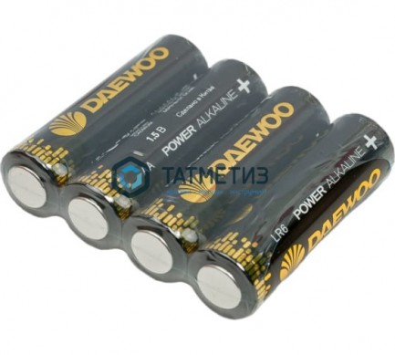 Батарейка алкалиновая тип AA / LR6 1.5В POWER Pack-24 (уп.24шт) DAEWOO | «ТАТМЕТИЗ» Батарейка алкалиновая тип AA / LR6 1.5В POWER Pack-24 (уп.24шт) DAEWOO - магазин крепежа «ТАТМЕТИЗ»