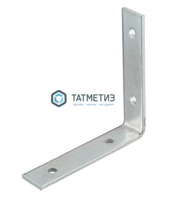 Крепежный уголок узкий 100х100х20х4 мм KUM | «ТАТМЕТИЗ» Крепежный уголок узкий 100х100х20х4 мм KUM - магазин крепежа «ТАТМЕТИЗ»