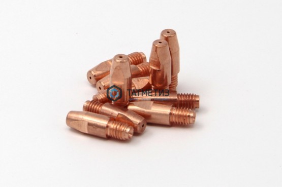 Наконечники контактные М8х30 медь 1,2 мм (100 шт в уп.) DEKA | «ТАТМЕТИЗ» Наконечники контактные М8х30 медь 1,2 мм (100 шт в уп.) DEKA - магазин крепежа «ТАТМЕТИЗ»